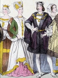 Anna van Bretagne en Karel VIII - in 