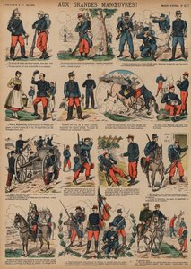 Jaarlijkse grote manoeuvres van het Franse leger