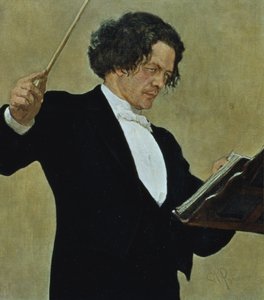 Anton Rubinstein dirigeert