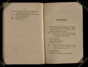 Architectuur Hoofdstuk, uit de Salon des Refusés, 1863