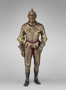 Pantser van Hendrik II, koning van Frankrijk (regeerde 1547-59), ca. 1555 door French School