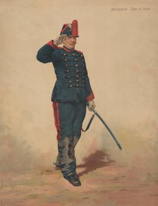 Artillerist, uitgaansuniform door French School