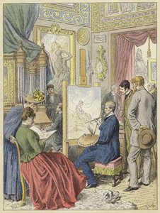 Atelier van de kunstenaar, Parijs