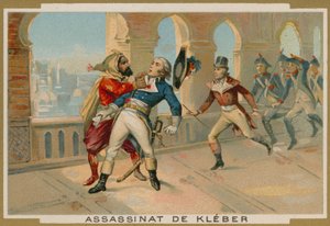 Moord op Jean-Baptiste Kleber, commandant van de Franse troepen in Egypte, Caïro, 1800