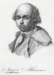 Athanase Auger (gravure) door French School