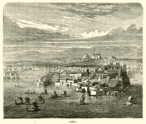 Athene (gravure) door French School