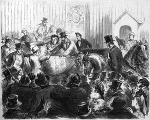 Aanval op Koningin Victoria van Engeland (1819-1901)