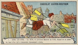 Poging tot vlucht van de slotenmaker Besnier door French School