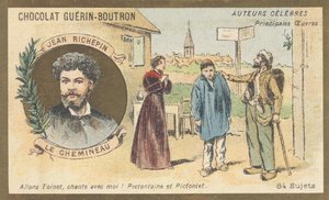 Auguste-Jules Richepin alias Jean Richepin (1849-1926), Franse dichter, romanschrijver en toneelschrijver, auteur van 