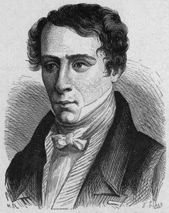 Augustin Fresnel (gravure) door French School
