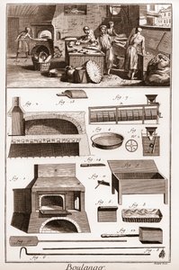 Bakkerij - Een bakkerij en bakuitrusting - 