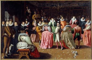 Bal aan het Hof van Koning Hendrik III en Koningin Catherine de Medici