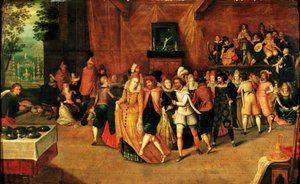 Bal tijdens het bewind van Hendrik III, 1574-89