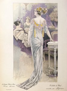 Baljurk, van Les Grandes Modes de Paris door French School