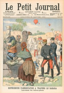 Ballonnen over de Sahara door French School
