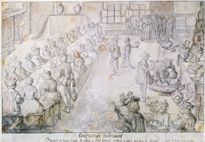 Banket op het Sandricourt Toernooi in 1493