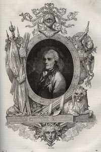 Baron Joseph Alvinczi (Alvinczy von Borberek) (1735-1810) Oostenrijks generaal - Nieuwe Nationale Encyclopedie door Maurice La Charest - 1870 door French School