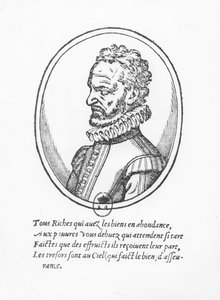 Barthélemy de Laffemas (gravure) door French School