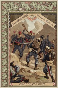 Slag bij Melouna, Grieks-Turkse Oorlog, 18 april 1897 door French School