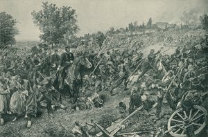 Slag bij Wörth, Frans-Duitse Oorlog, 6 augustus 1870 door French School