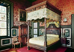 Slaapkamer van Henri II (1519-59) en Diane de Poitiers (1499-1566)