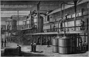 Bietsuikerfabriek door French School