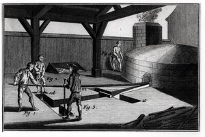 Klokken maken, uit de Encyclopedie door Denis Diderot (1713-84) 1751-72