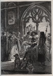 Bernabo Visconti door French School