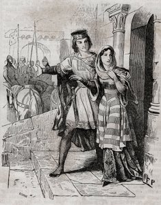 Bertrade van Montfort (1070-1117) Koningin van Frankrijk met Filips I Koning van Frankrijk - in 