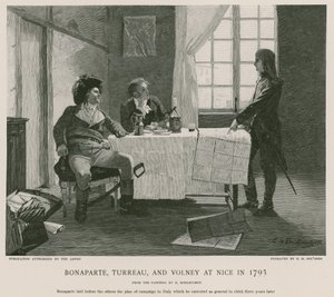 Bonaparte, Turreau en Volney in Nice in 1793