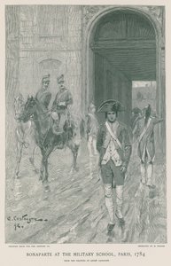 Bonaparte op de Militaire School door French School