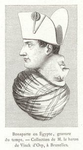 Bonaparte in Egypte door French School