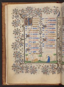 Getijdenboek, Add MS 32454 f.5v, Frankrijk door French School