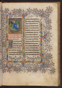 Getijdenboek, Add MS 32454 f.9r, Frankrijk door French School