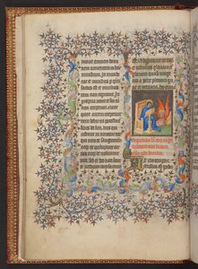 Getijdenboek, Add MS 32454 f.9v, Frankrijk door French School