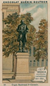 Broca, Professor in de Antropologie, 1824-1880, Opgericht Boulevard St-Germain