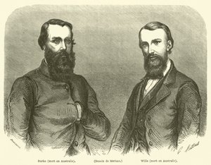 Burke, Wills, gestorven in Australië
