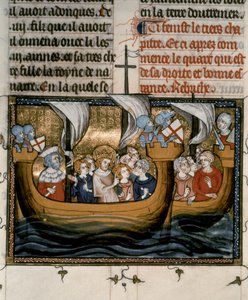 KRUISTOCHT Zevende: Lodewijk IX vertrekt voor de 7e Kruistocht (1248-54)