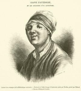 Prentenkabinet van de Nationale Bibliotheek, Portret van abt Chappe d