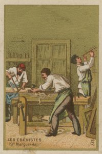 Meubelmakers (Se Marguerite) door French School