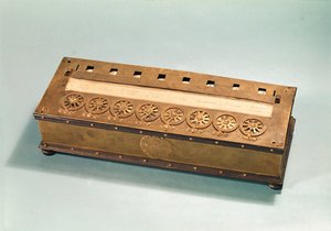 Rekenmachine uitgevonden door Blaise Pascal (1623-62)