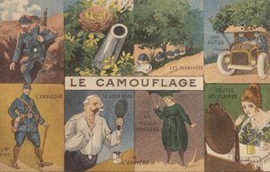 Camouflage door French School