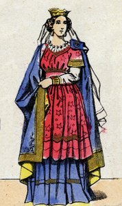 Capetingische dynastie: Portret van Adelaide d