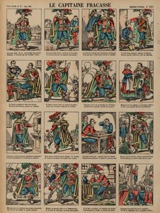 Kapitein Fracasse, roman van de Franse auteur Theophile Gautier door French School