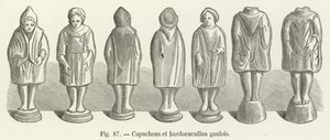 Gallische capuchons en bardocucullus