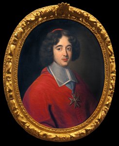 Kardinaal de Bouillon, abt van Tournus van 1660 tot 1715, initiatiefnemer van de bouw van het hotel dieu. Anoniem schilderij, Franse kunst 17e eeuw. Hotel Dieu, Musee Greuze, Tournus.