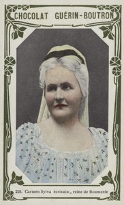 Carmen Sylva, schrijver en koningin van Roemenië door French School