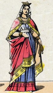 Karolingische dynastie: Portret van Adelaide d