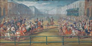 Carrousel van Amazones in 1682