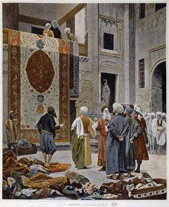 Tapijthandelaren in Egypte